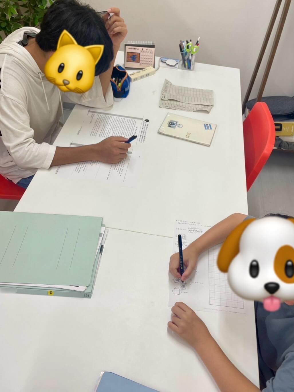 学習スペース利用写真