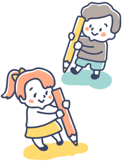 学習をする、発達特性のある子ども達