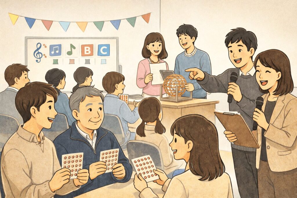 【2026年2月】ビンゴ大会・イントロクイズ