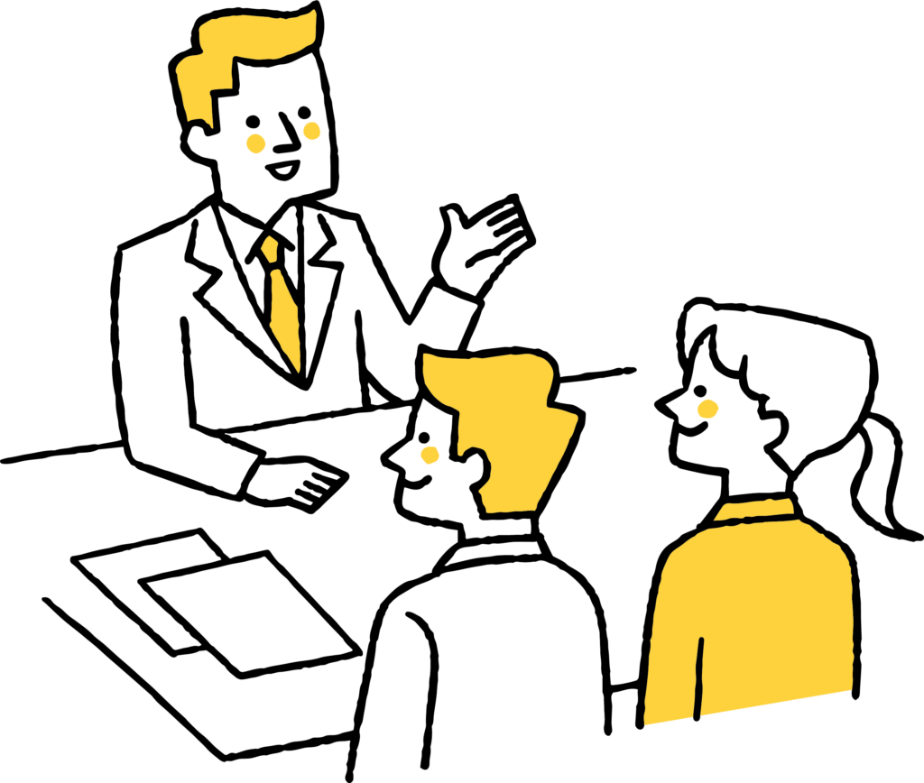 就職面談・面接・説明会のイメージ