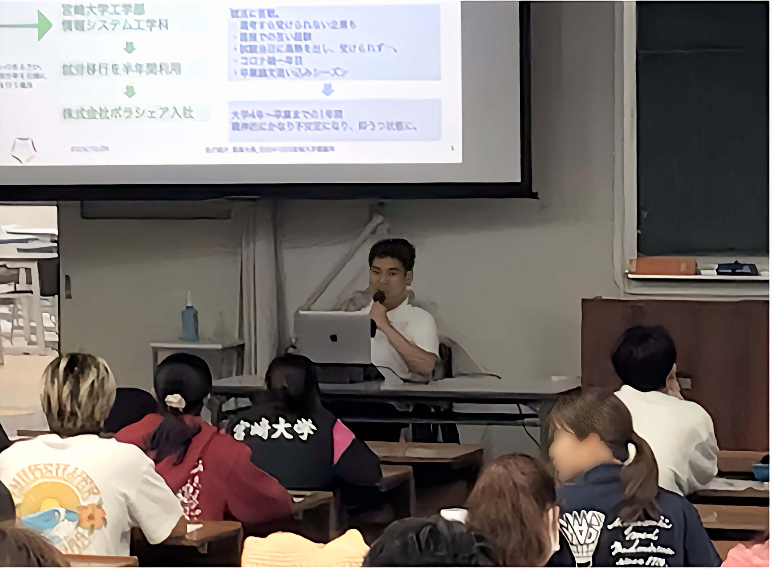 星﨑自己紹介「宮崎大学 障がい者支援入門」